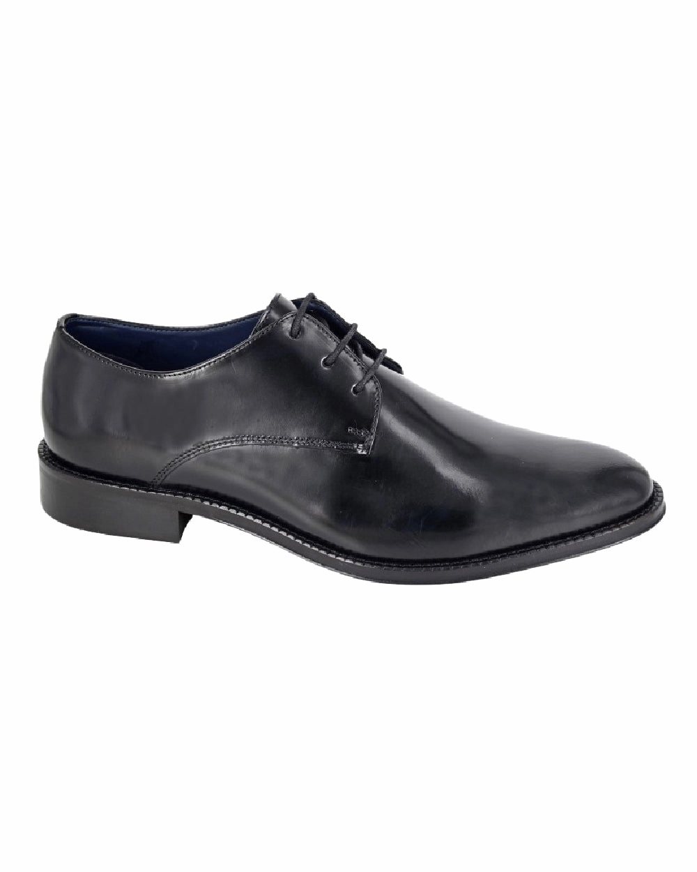 Roamers Mens 3 Eyelet Gibson Shoes Farm Step Agile Comfort