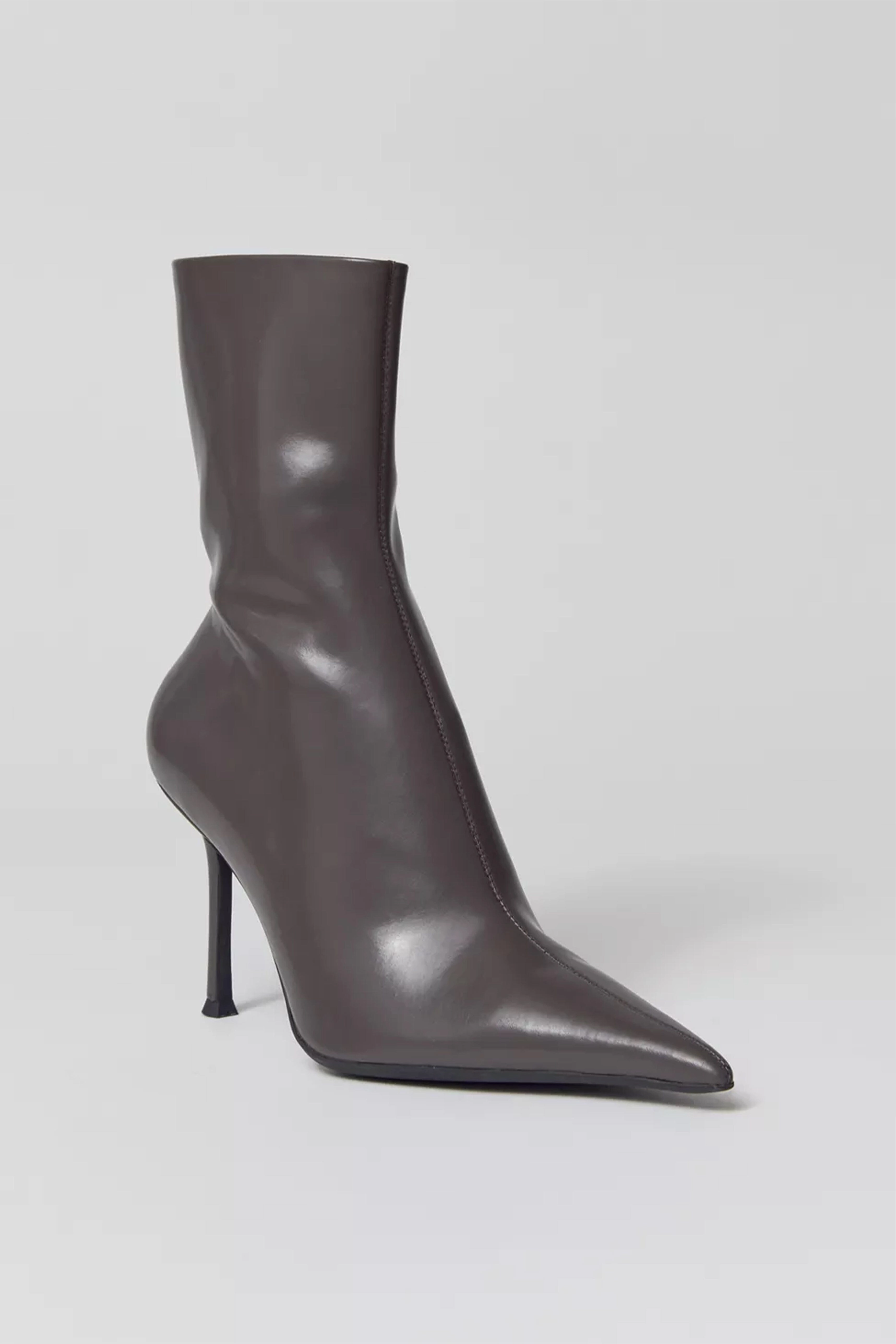 JEFFREY CAMPBELL | Daring Bootie - Dark Grey Lightweight Comfort Daily Commuter
