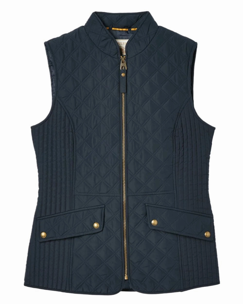 ReinforcedEdging Stretchable Fabric Joules Minx Showerproof Diamond Quilted Gilet
