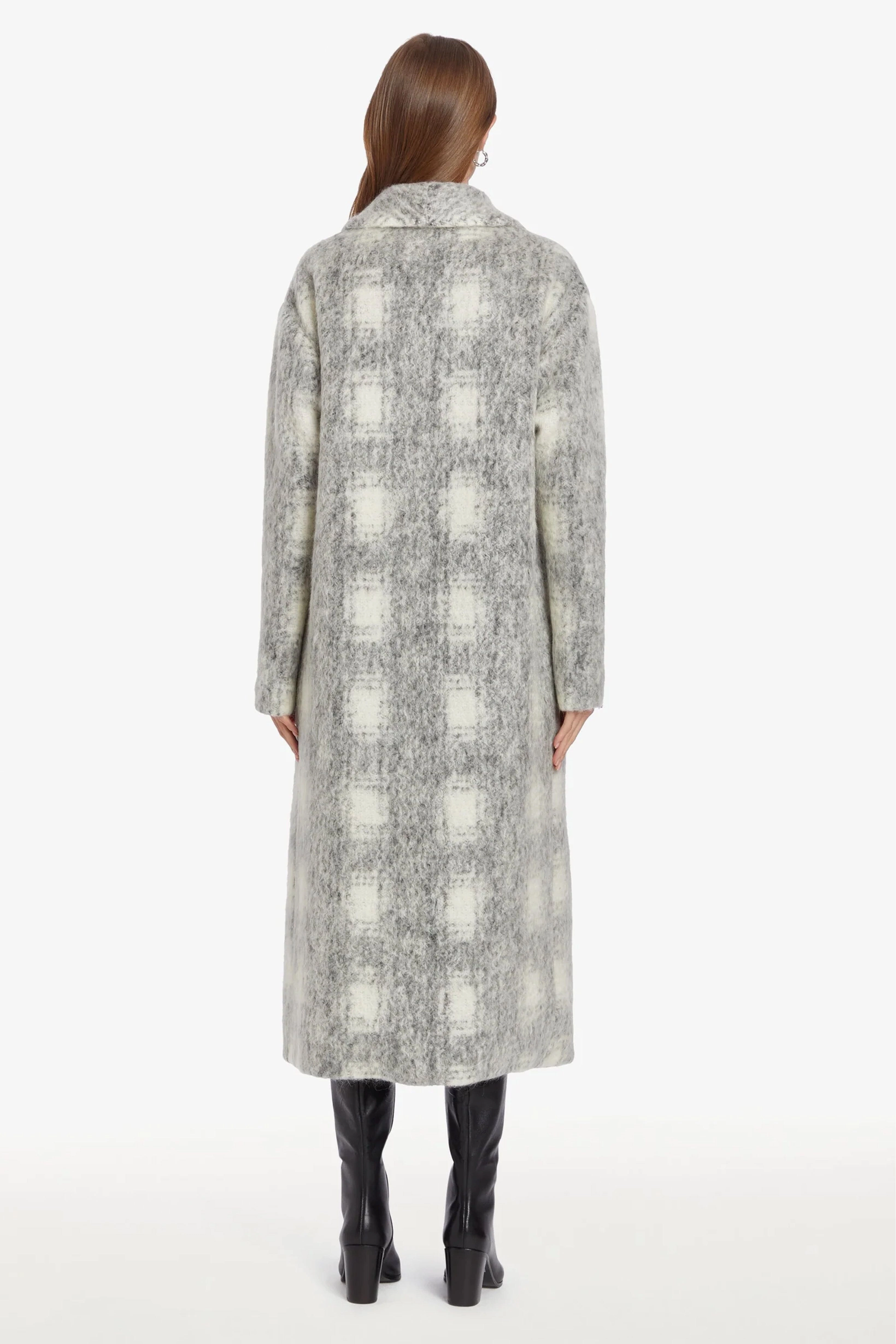AMANDA UPRICHARD | Terrance Coat - Manderlay Wool Moisture Wicking Layer Quick Dry Fabric