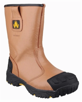 High Heel Amblers Safety FS143 Waterproof S3 SRC Safety Rigger Boots