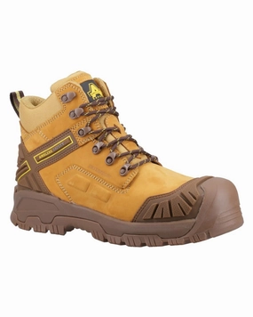 Amblers Safety Mens AS960C Ignite Waterproof Safety Boots Classic Fit Breath Flow