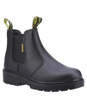 Amblers Safety Mens FS116 Hardwearing Safety Dealer Boots Suede Feel