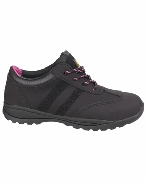 Amblers Safety Womens FS706 Sophie Safety Trainer Cushioned Step Night Travel