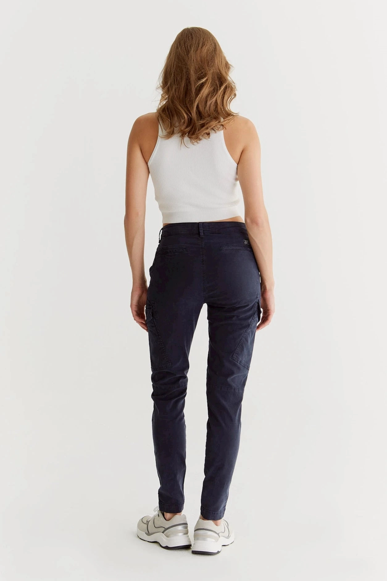 Rugged Comfort Angel - Cargo Pant-Winter Dark Blue - L30