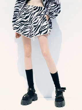 Animal Printed Elastic Shorts No Ride Up Design Stay Cool Fit
