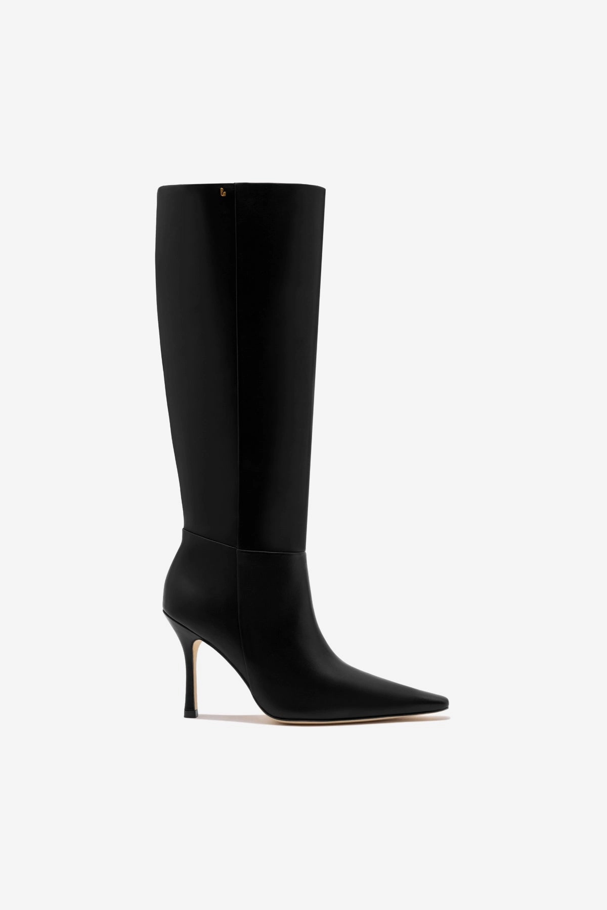 Carine Boot In Black Leather Neutral Pair