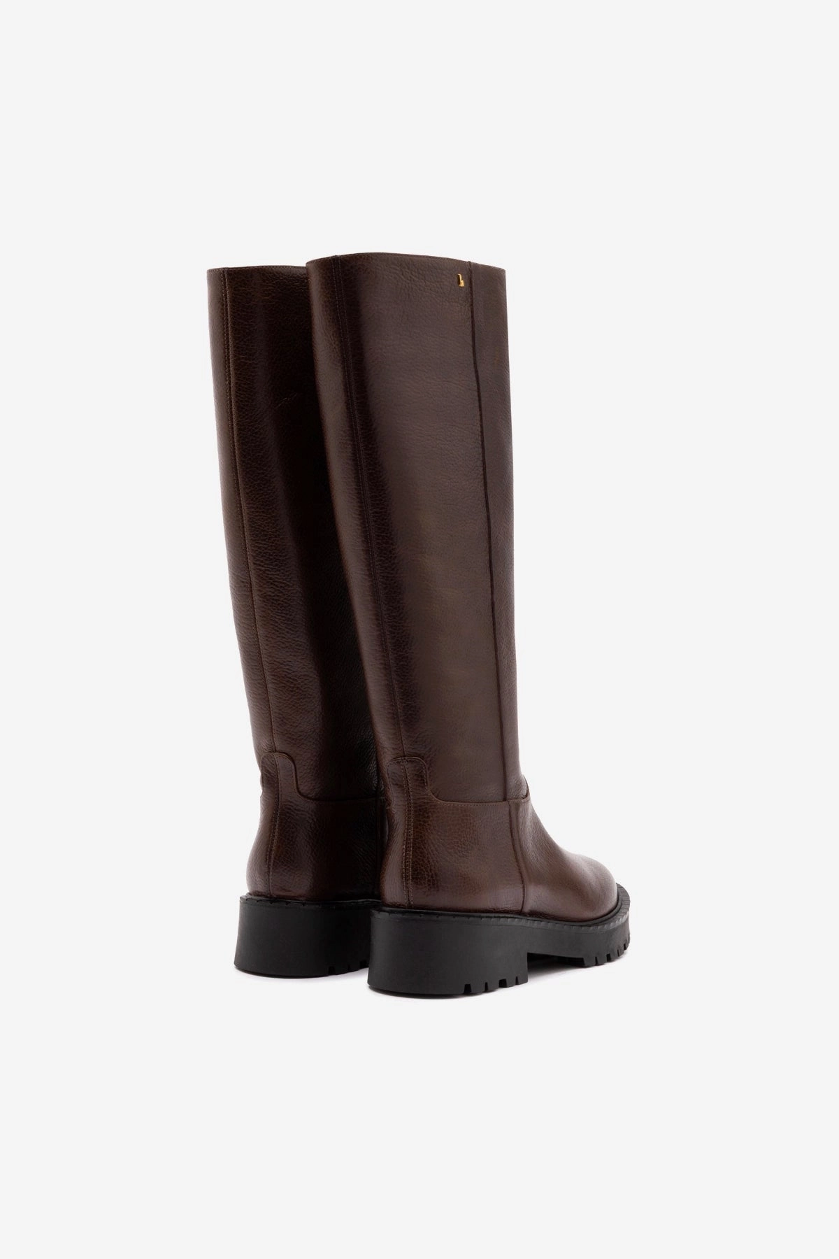Comfort Lining Winter Walker Middle-Aged Man Anne Lugsole Boot In Brown Leather