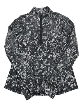 Comfort Focused Design Unisex Casual Fit Athletic Jacket By Lululemon In Grey, Size:M