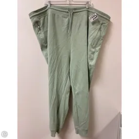 Athletic Pants By Old Navy In Green, Size: 4x Quality Material Comfy Feel