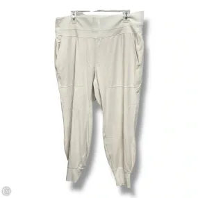 ExtendedSizeRange Athletic Pants By Athleta In Tan, Size: 1x