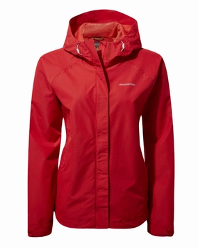 Roll up sleeves Easy Care Material Craghoppers Womens Waterproof Orion Jacket | Clearance Colours