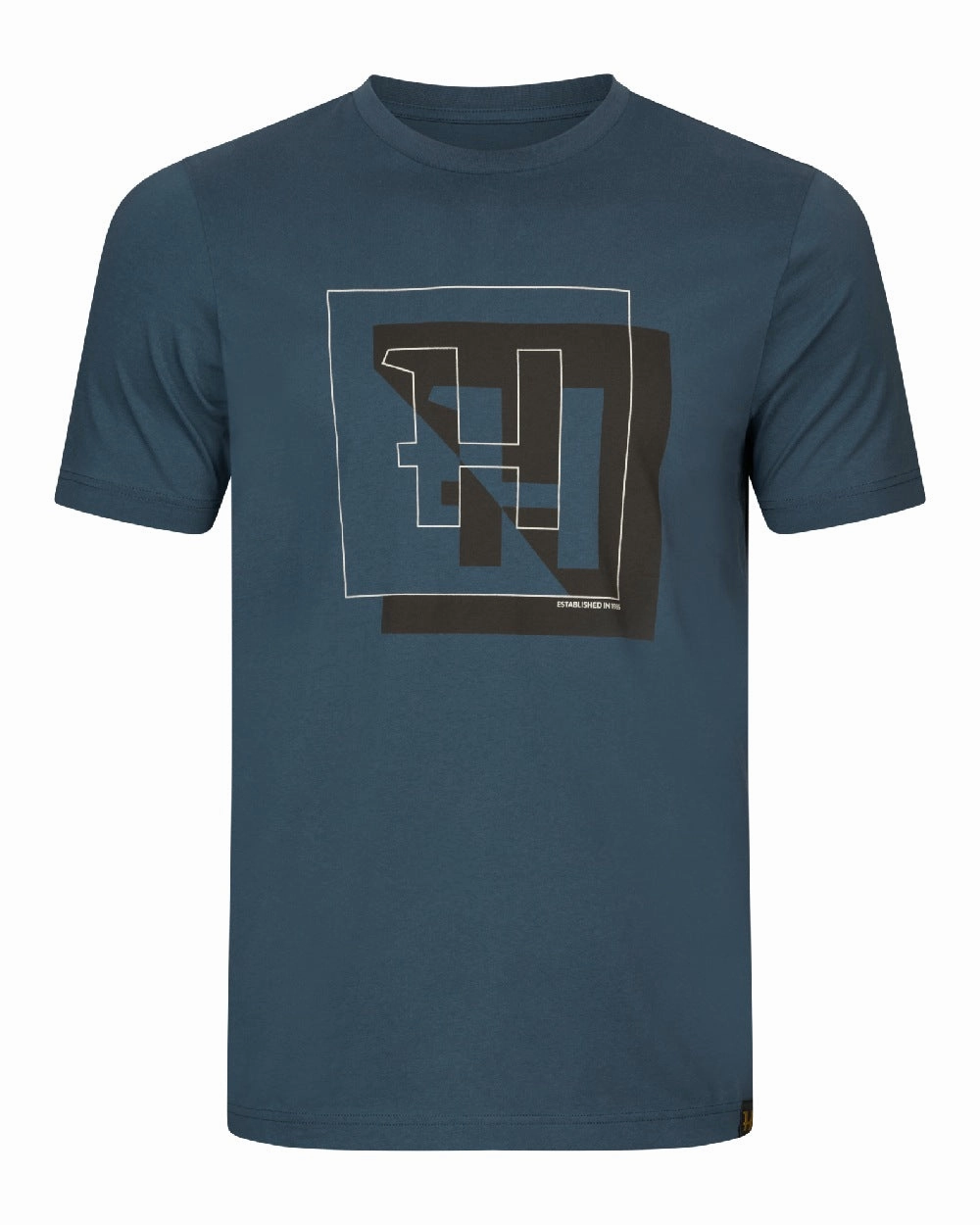 Short Sleeve Athletic Wear Harkila Mens H-Logo Short Sleeve T-shirt Clearance