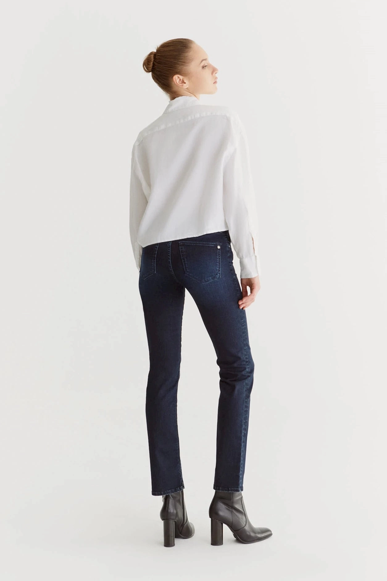 Hannah Pant - Black Blue - L30 ReinforcedSeams