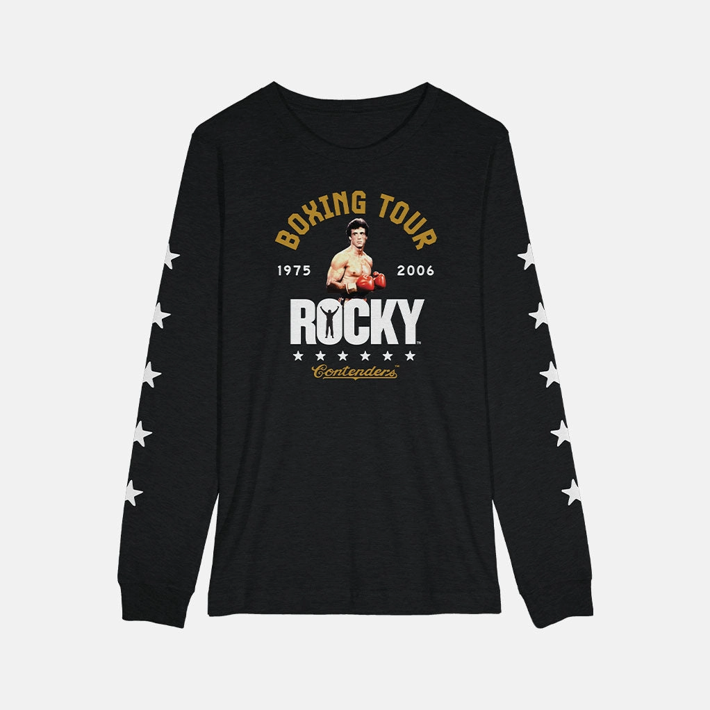 ROCKY BOXING TOUR LONG SLEEVE SHIRT NonChafingEdges MeshPanelIntegration
