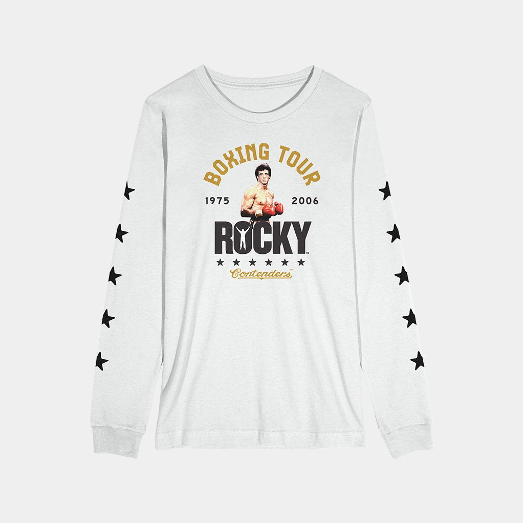 Athletic Wear SlipResistant ROCKY BOXING TOUR LONG SLEEVE SHIRT