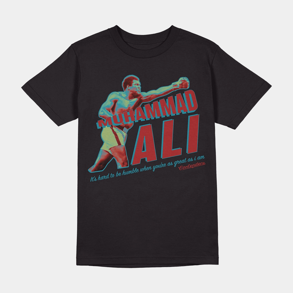 MUHAMMAD ALI HARD TO BE HUMBLE SHIRT Petal Sleeve Architecture Weighted Hem Design