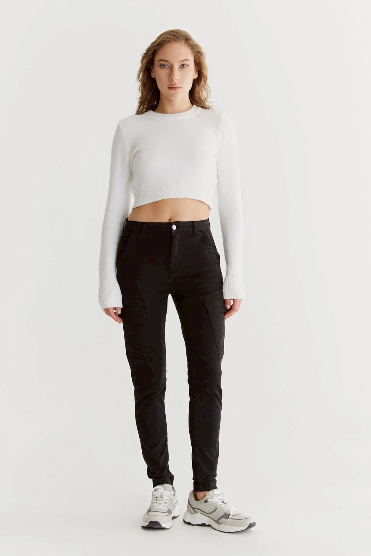 Angel - Cargo Pant-Winter Black - L30 Sophisticated Look TemperatureRegulation