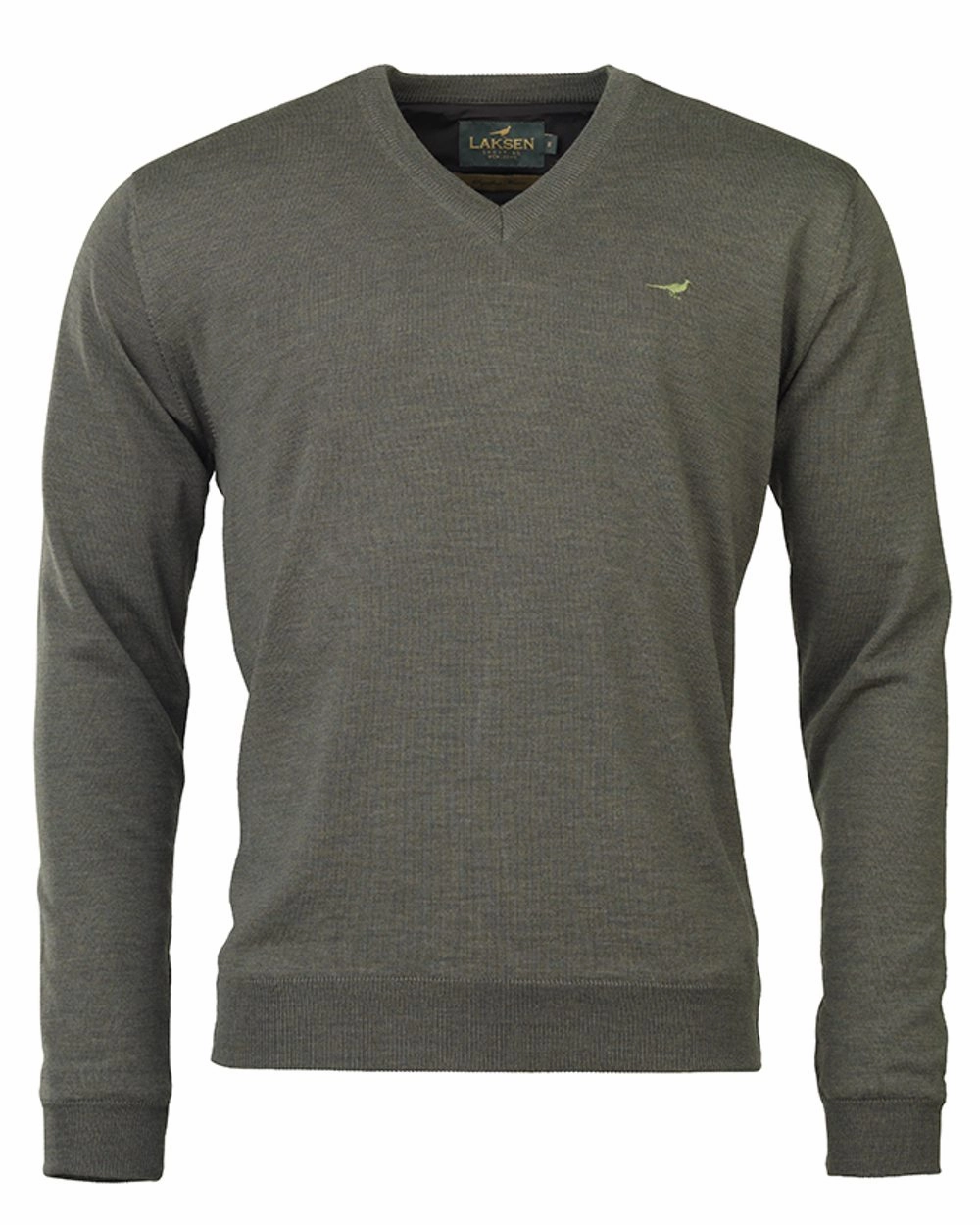 Heat Retention Lining Relaxed Layer Laksen Grantham Windstopper V-Neck Sweater