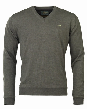 Neutral Fit Seasonal Fit Laksen Grantham Windstopper V-Neck Sweater