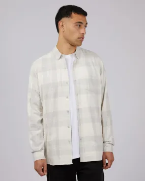 Mature Elegance Apex Check Shirt Grey