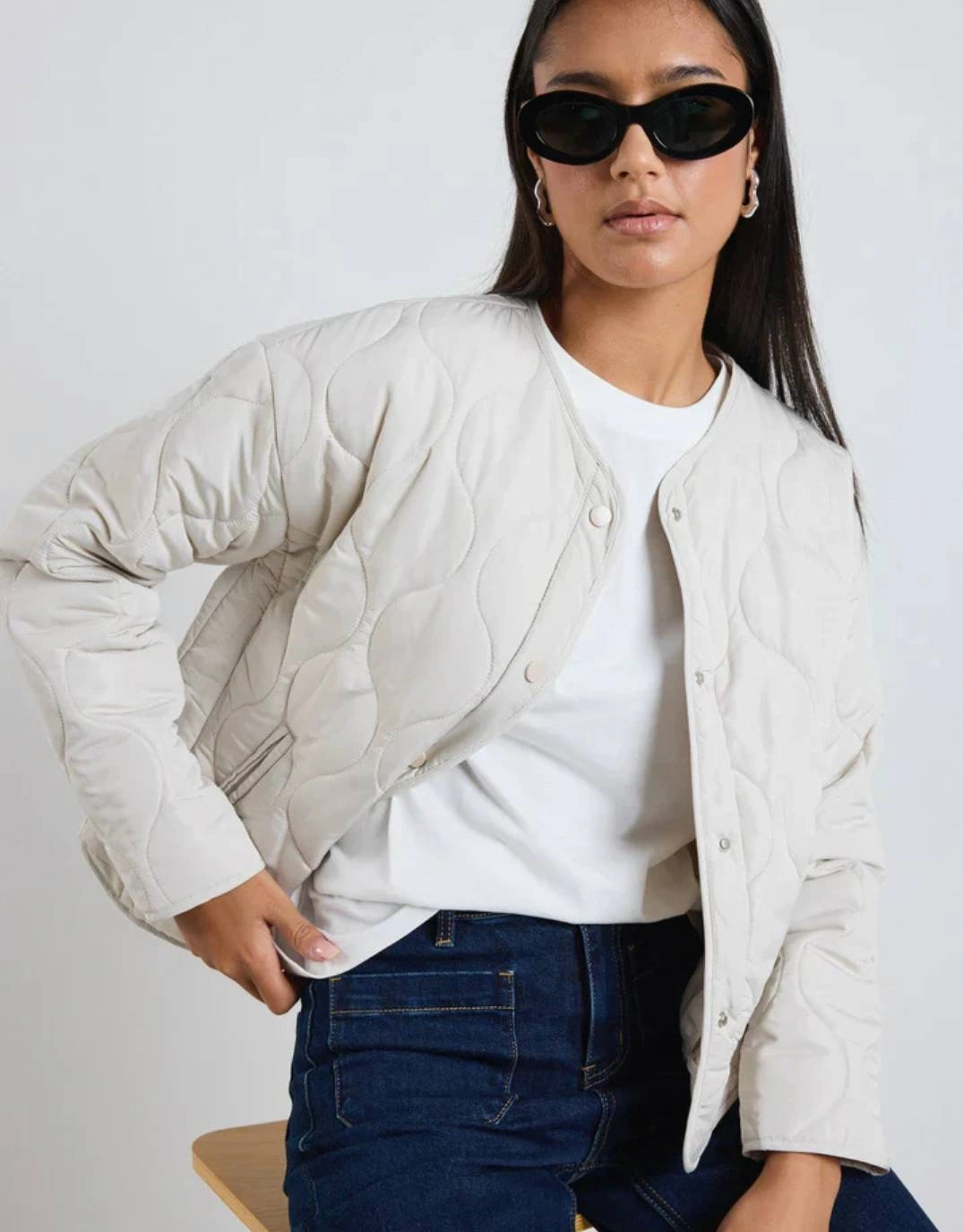 Apex Puffer Jacket - Putty Cold Days Layered Cuff System