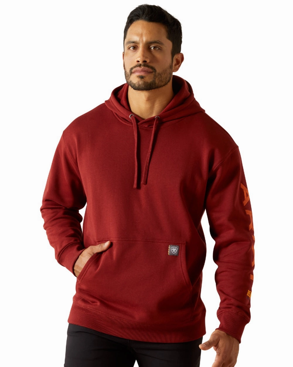Ariat Mens Rebar Graphic Hoodie Light Comfort