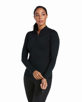 Condiment Urban Ariat Womens Ascent 1/4 Zip Base Layer