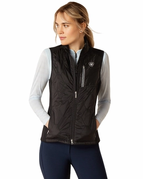 Ariat Womens Fusion Insulated Vest Wool blend