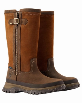 Ariat Womens Moresby Zip Waterproof Boots Street Ready