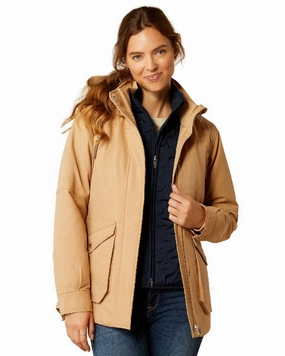 Ariat Womens Sterling Waterproof Insulated Parka Magnetic Fastenings Comfort Focused Design