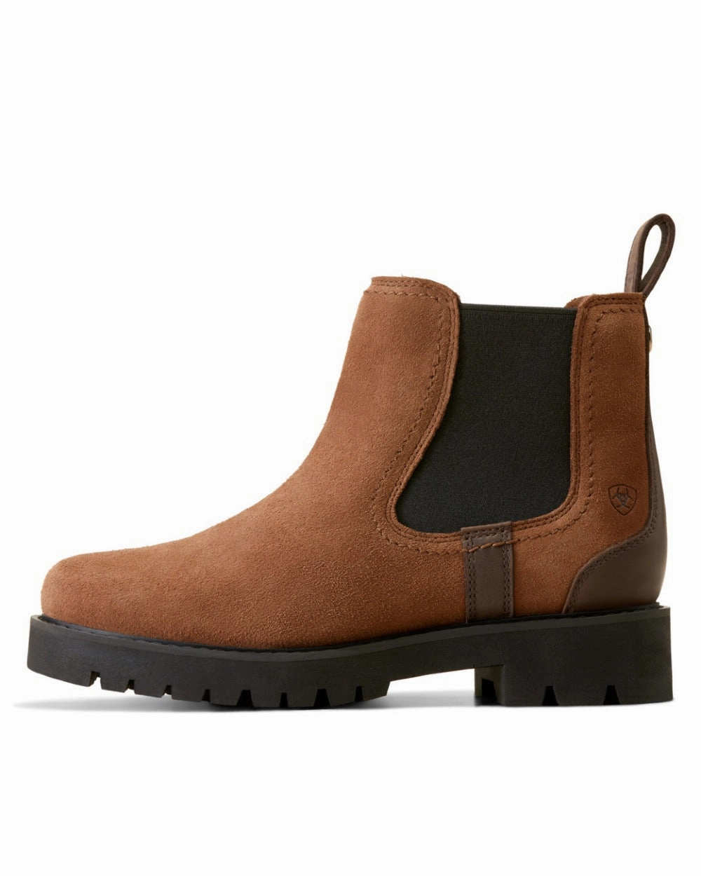 Ariat Womens Wexford Lug Waterproof Chelsea Boots Seamless Comfort Snowy Path