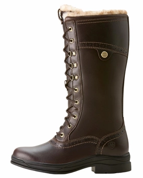 Ariat Womens Wythburn II Sherpa Waterproof Boots PullOn Breathable Design