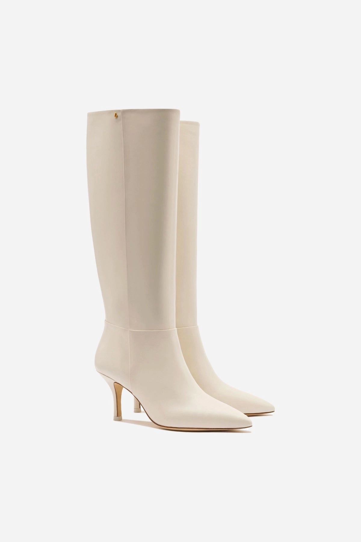 Kate Mid Boot In Ivory Leather Protective Finish Outdoor Trek