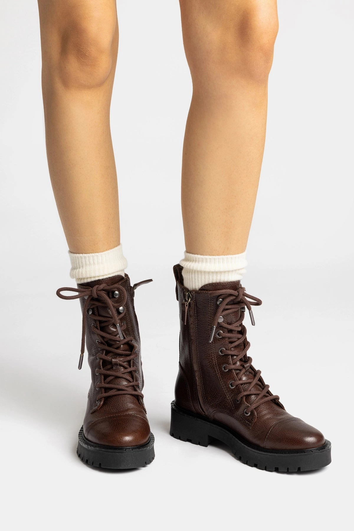 Trinity Boot In Brown Leather Love Pair Breathable Weather Resistant User