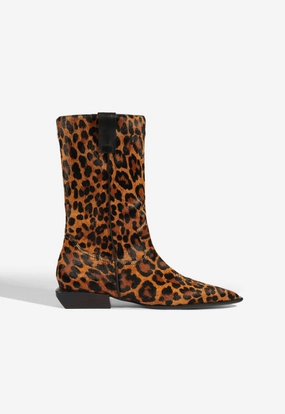 Simple Look Ashley Hair Calf Bootie