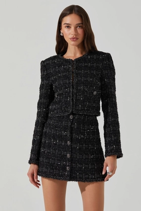 ASTR | Milena Jacket - Black Cool Tone