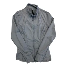 Reflective Trim ReflectiveDetails Athletic Jacket By 90 Degrees By Reflex In Grey, Size:M