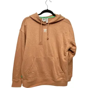 Athletic Jacket By Adidas In Copper, Size: S Softshell Coating Travel Street Style