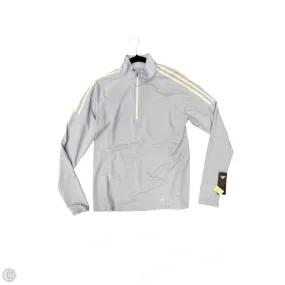 Athletic Jacket By Adidas In Purple, Size: L Quilted Interior