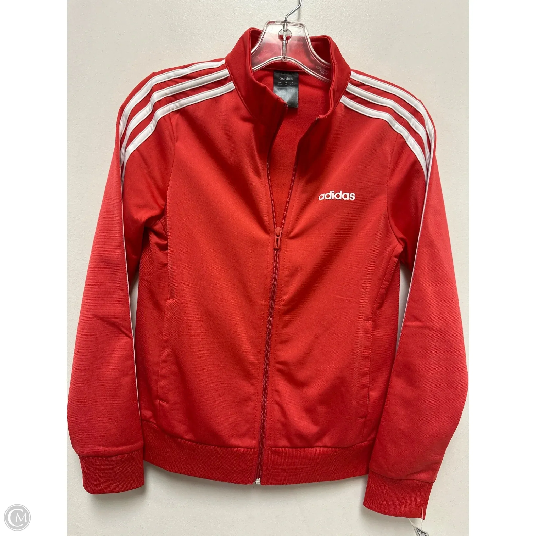 Reversible Style Winter Layers Athletic Jacket By Adidas In Red, Size: Xs