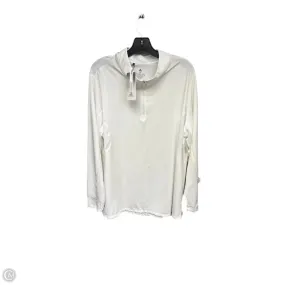 Ski Use Athletic Jacket By Adidas In White, Size: 2x
