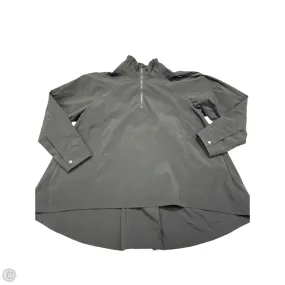 Lightweight Packability Odor Control Fibers Athletic Jacket By Athleta In Black, Size: L