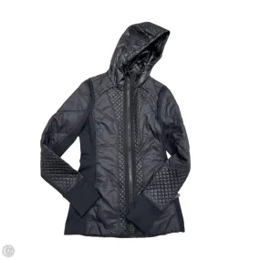 Athletic Jacket By Athleta In Black, Size: Xxs Lightweight Layer Soft Lined Interior