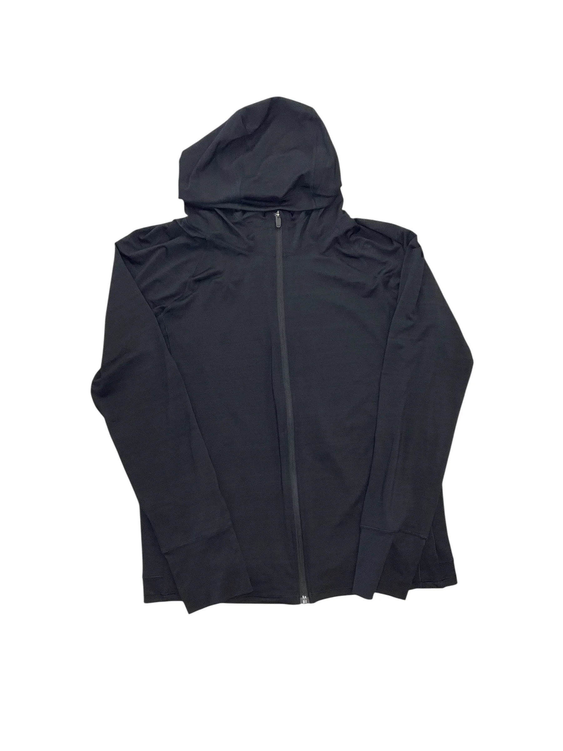 UV Resistant Finish Layered Insulation Athletic Jacket By Athleta In Black, Size:Xl