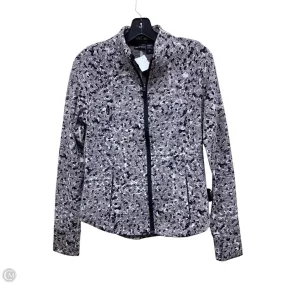 Athletic Jacket By Athleta In Multi-colored, Size: M Non Restrictive Movement Cut