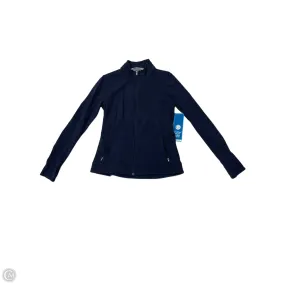 Athletic Jacket By Athleta In Navy, Size: S Cozy Texture Enhanced Edge Binding