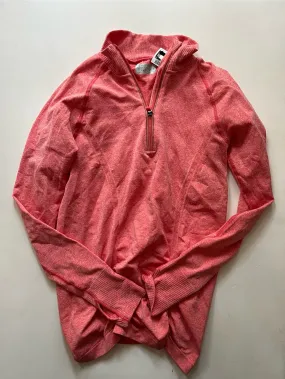 Athletic Jacket By Athleta In Orange, Size: S Climate Adaptive Design
