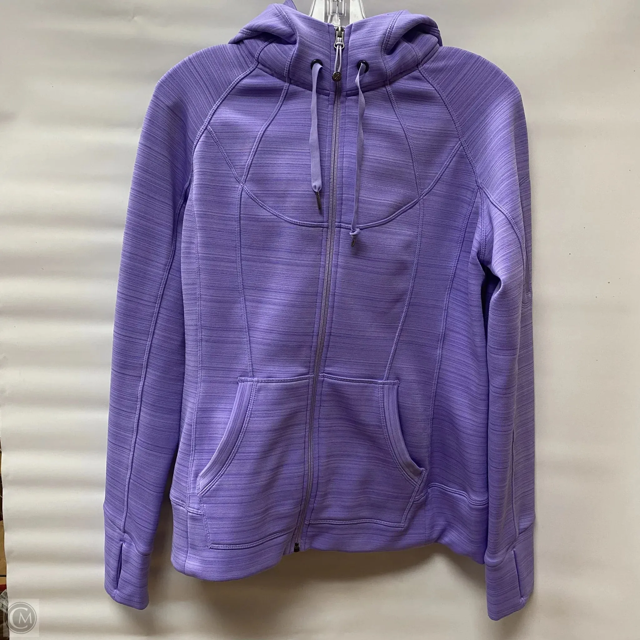 Athletic Jacket By Athleta In Purple, Size: L SlipResistantFastenings Affordable Fashion