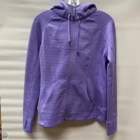 Athletic Jacket By Athleta In Purple, Size: L SlipResistantFastenings Affordable Fashion